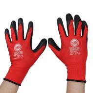 GLOVES-MS - GLOVES 9" RED LOGO
