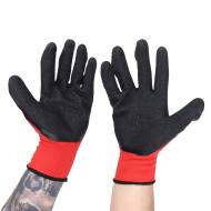 GLOVES-MS - GLOVES 9" RED LOGO