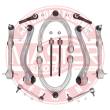 37142/3-KIT-MS - Link Set, wheel suspension
