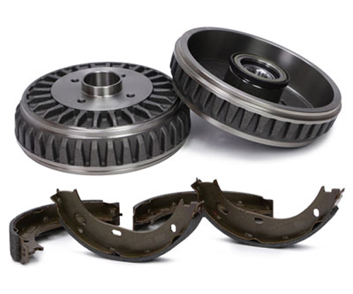 Drum + brake shoe kits